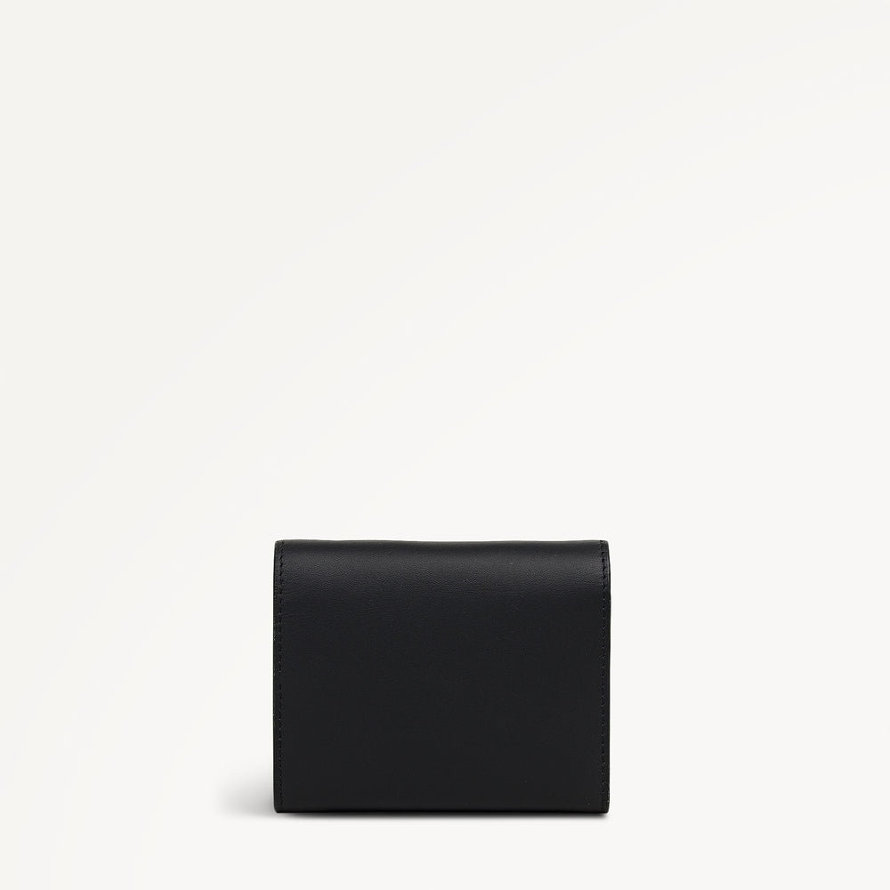 To The Moon Small Trifold Wallet Black - 113307