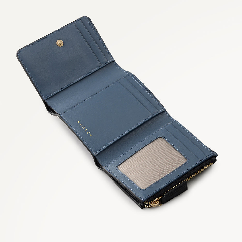 To The Moon Small Trifold Wallet Black - 113307