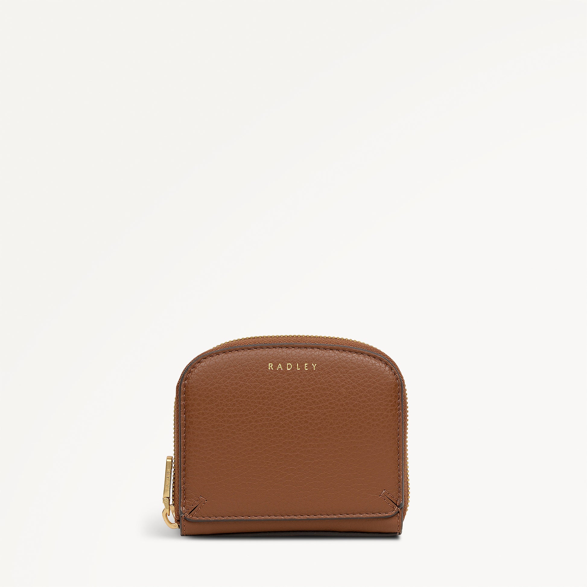 Dukes Place Medium Zip Around Wallet Saddle - 113320