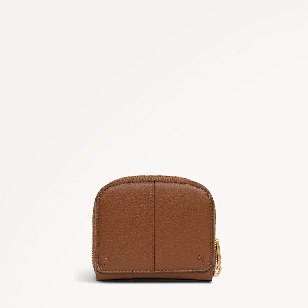 Dukes Place Medium Zip Around Wallet Saddle - 113320