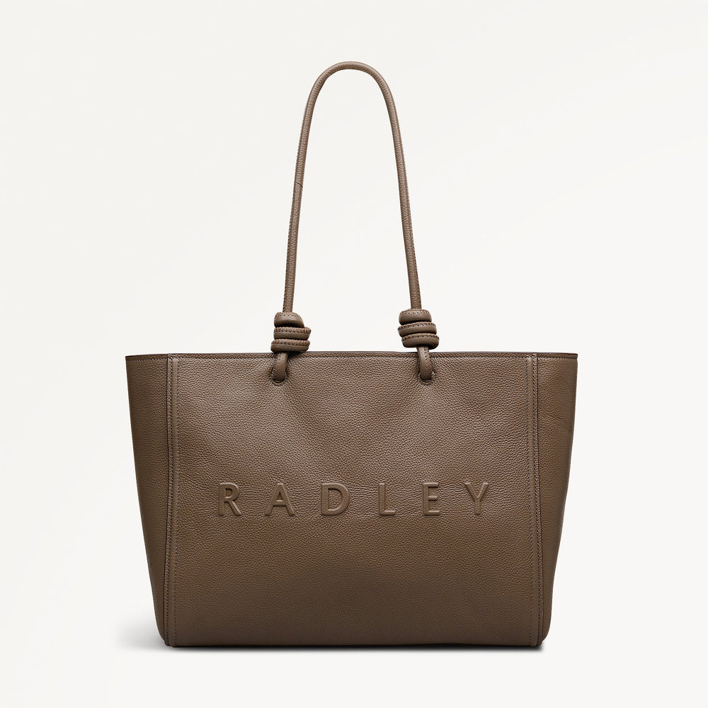 Ridgeway Gardens Large Ziptop Tote Coffee - 113337