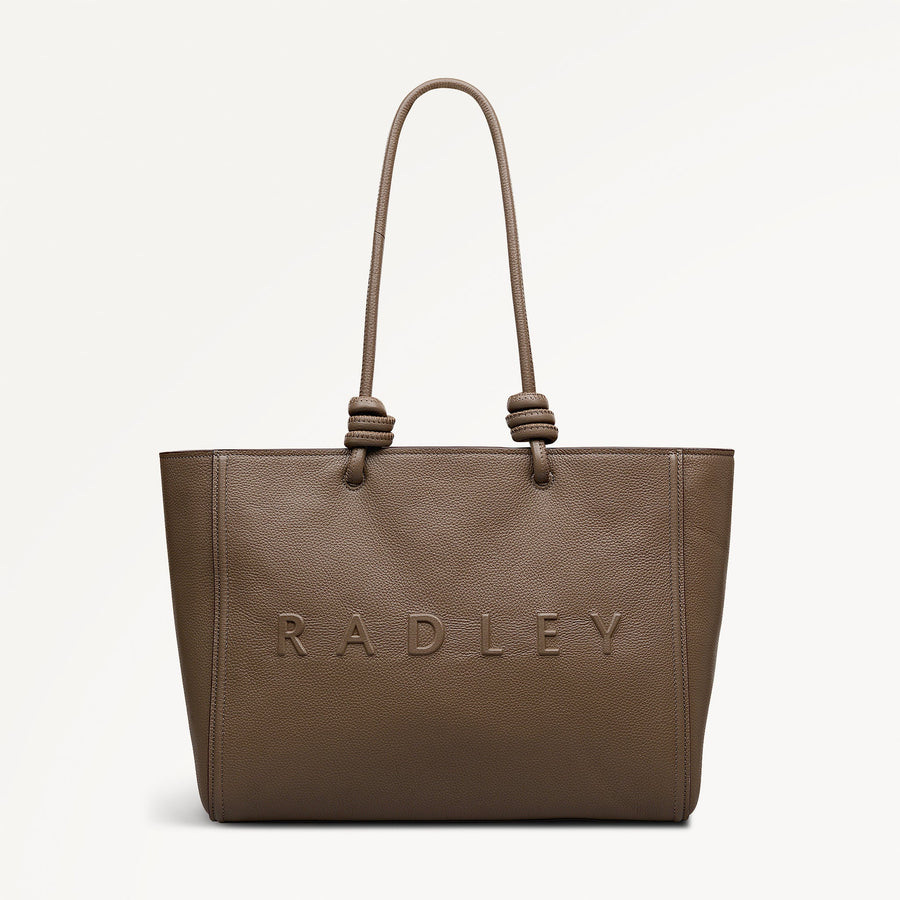 Ridgeway Gardens Large Ziptop Tote Coffee - 113337