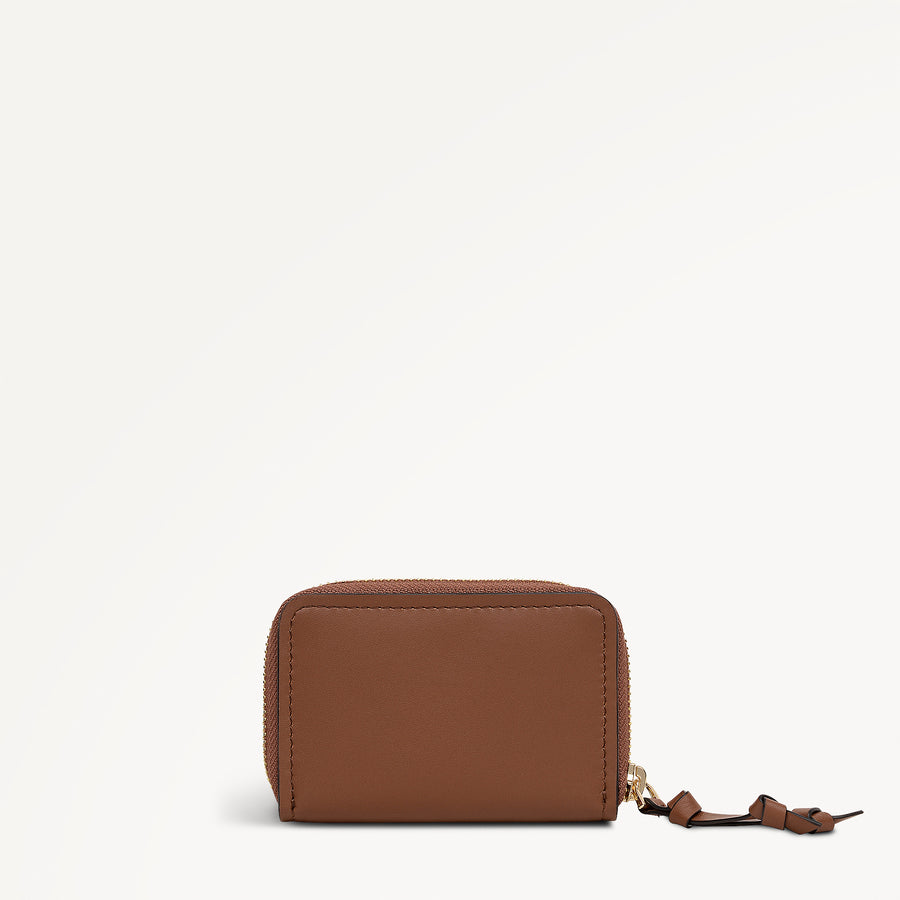 Fountain Park Small Zip Around Purse Cognac - 113339