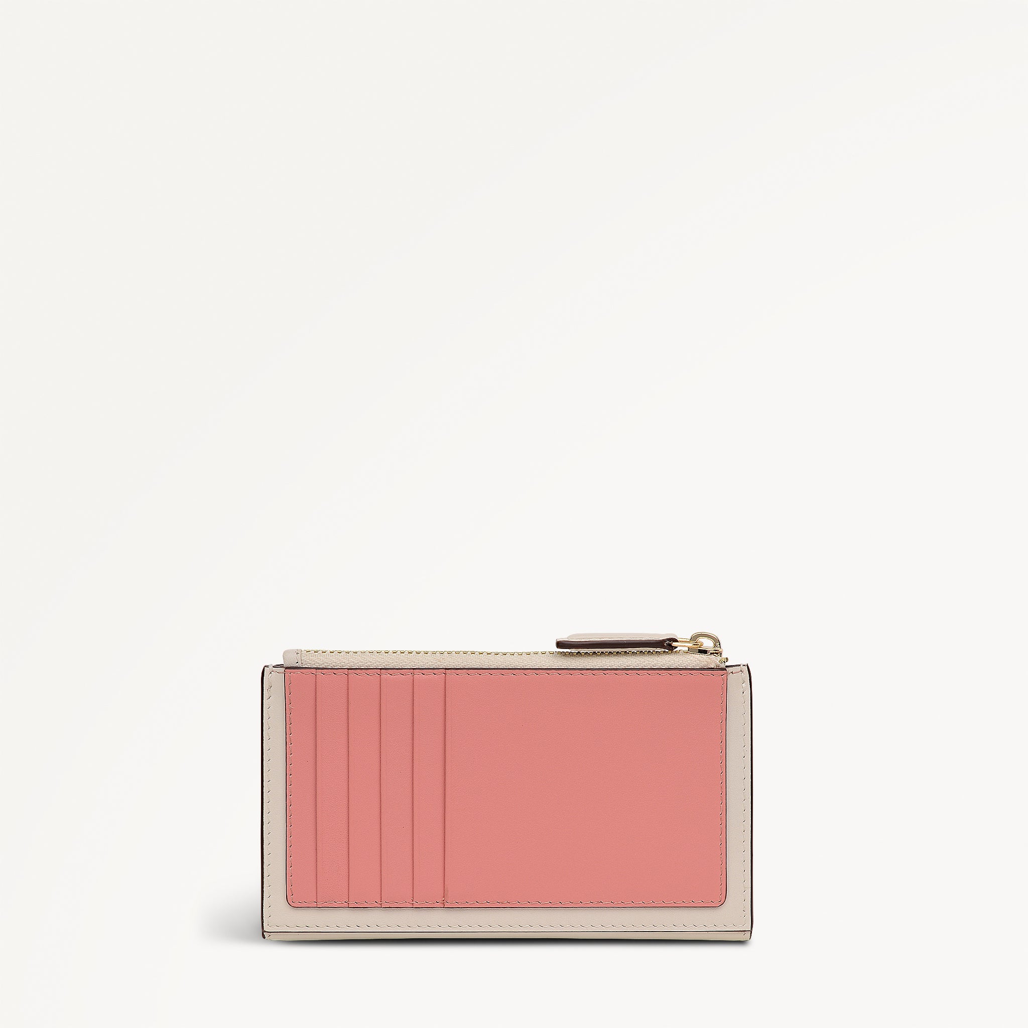 PRETTY PETALS MEDIUM ZIPTOP wallet SALT