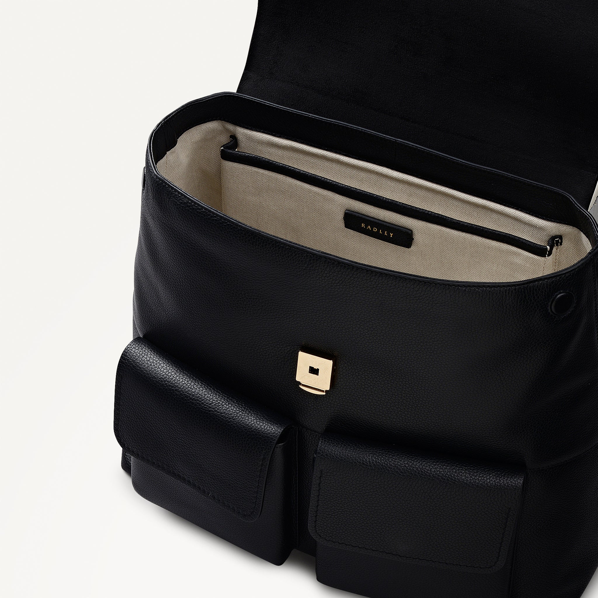 Burton Way Large Flapover Backpack Black