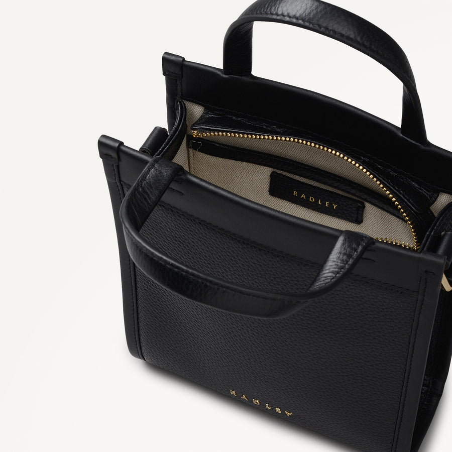 Alba Place Mini Ziptop Cross Body Black - 113397