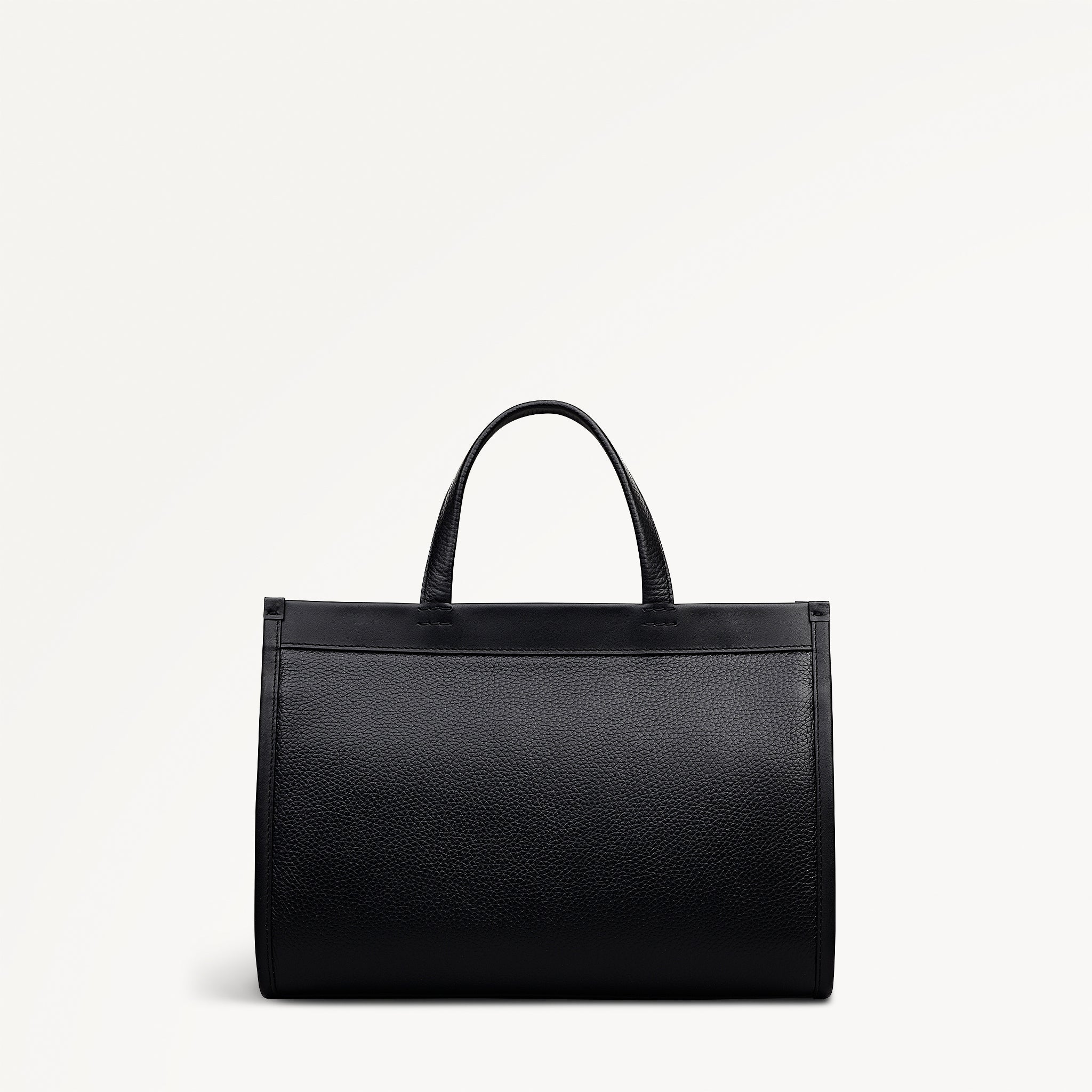 Alba Place Small Ziptop Satchel Black - 113399