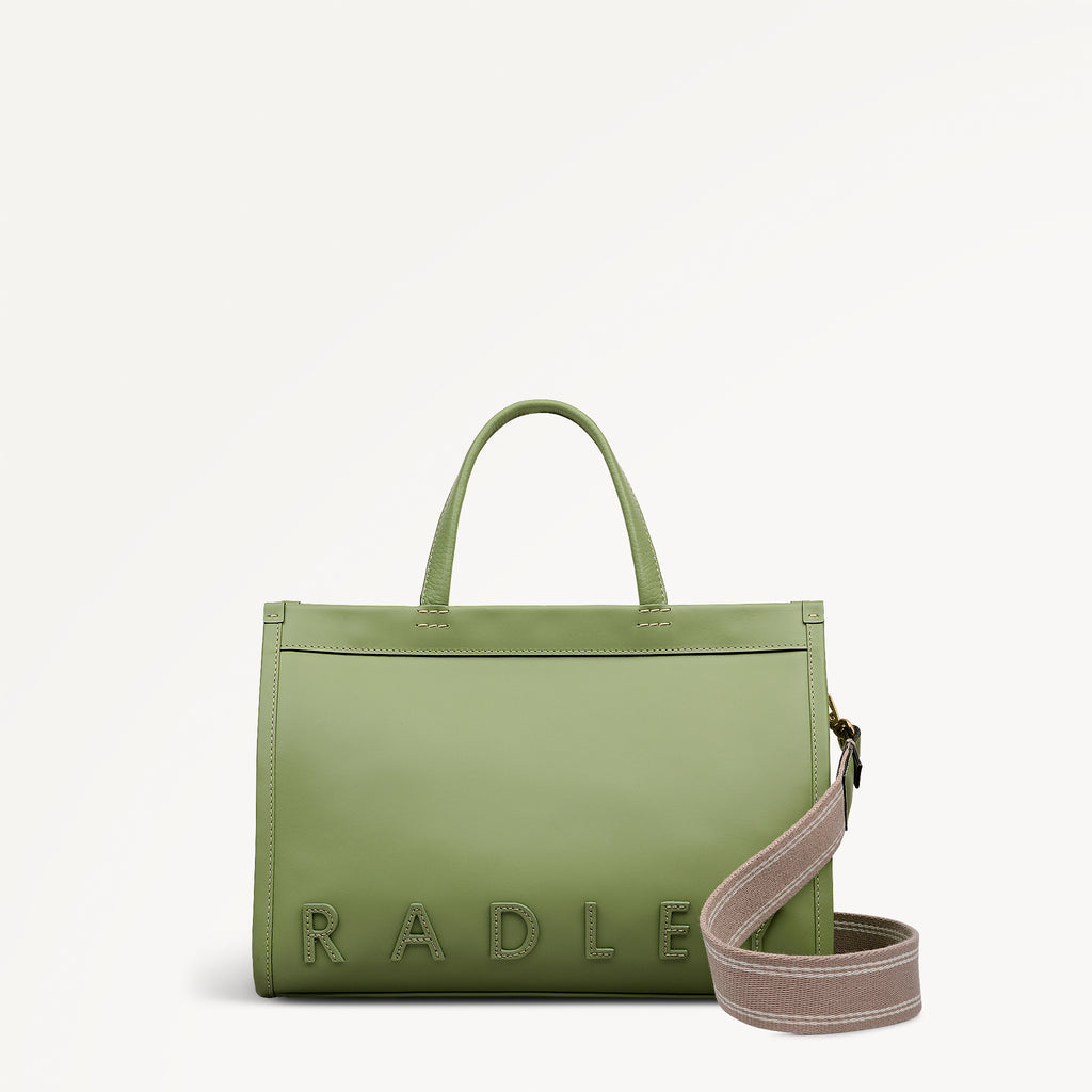 Alba Place Small Ziptop Grab Apple - 113403