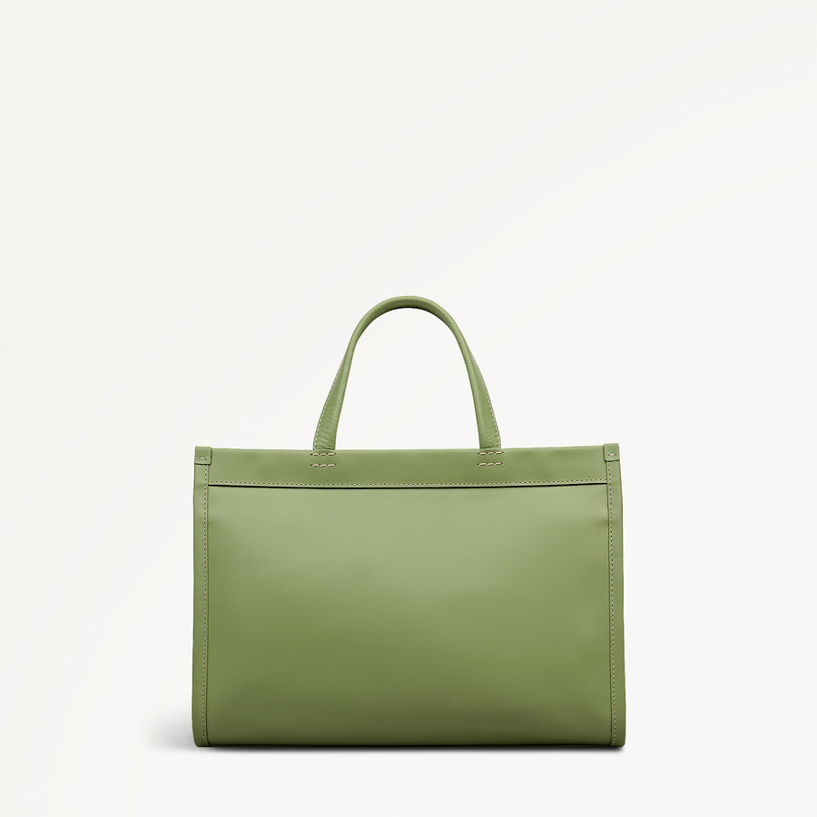 Alba Place Small Ziptop Grab Apple - 113403