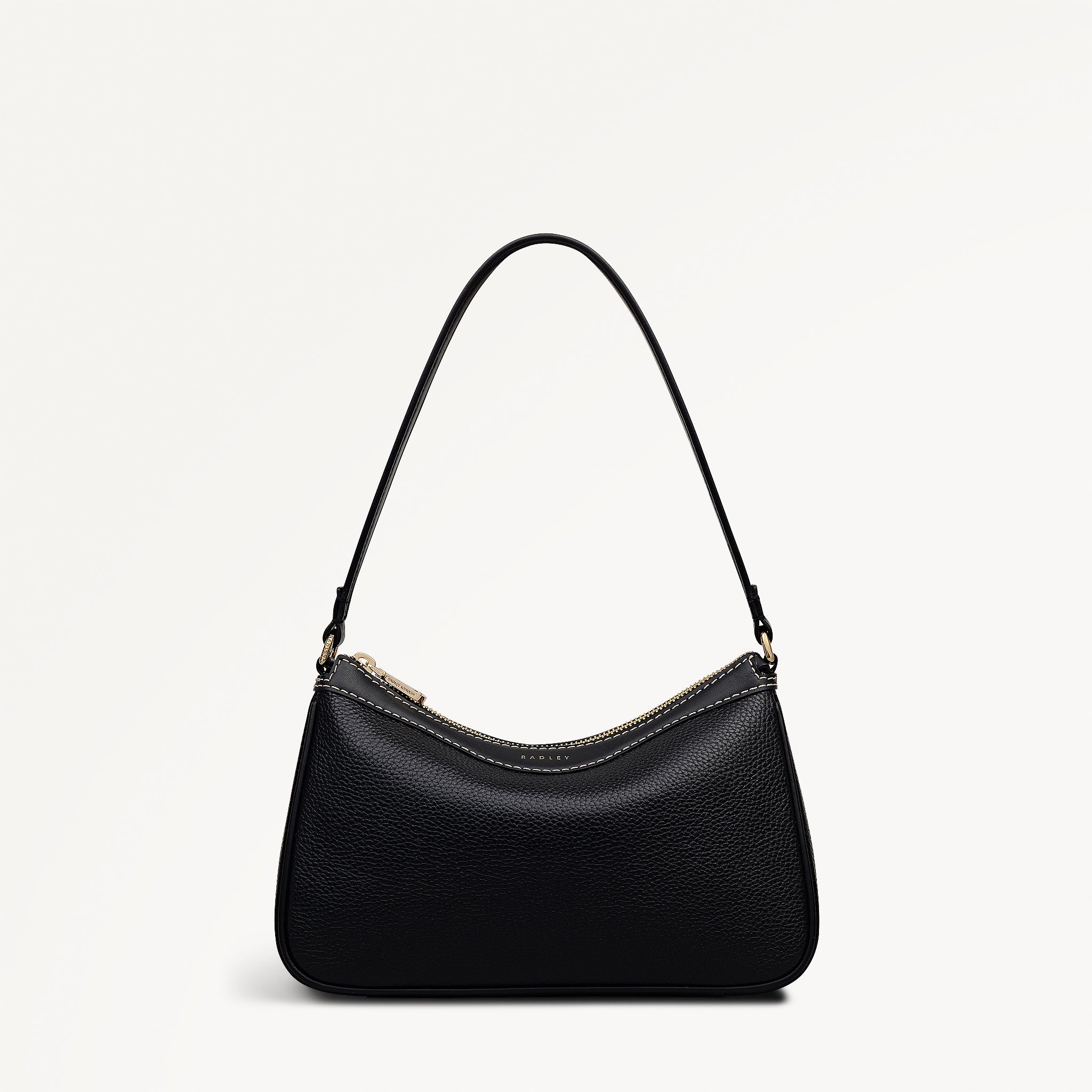Albany Avenue Medium Ziptop Shoulder Black - 113410