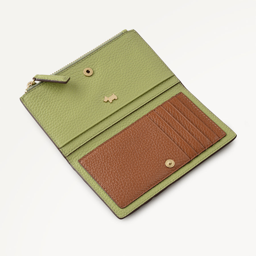 Among The Trees Medium Ziptop Wallet Apple - 113428