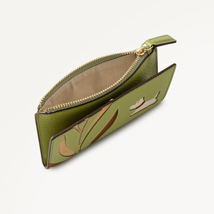 Among The Trees Medium Ziptop Wallet Apple - 113428