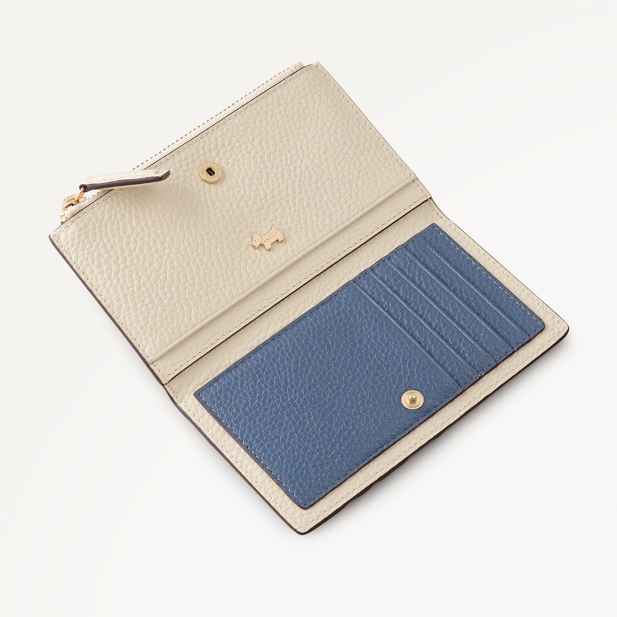 Among The Trees Medium Ziptop Wallet Salt - 113430