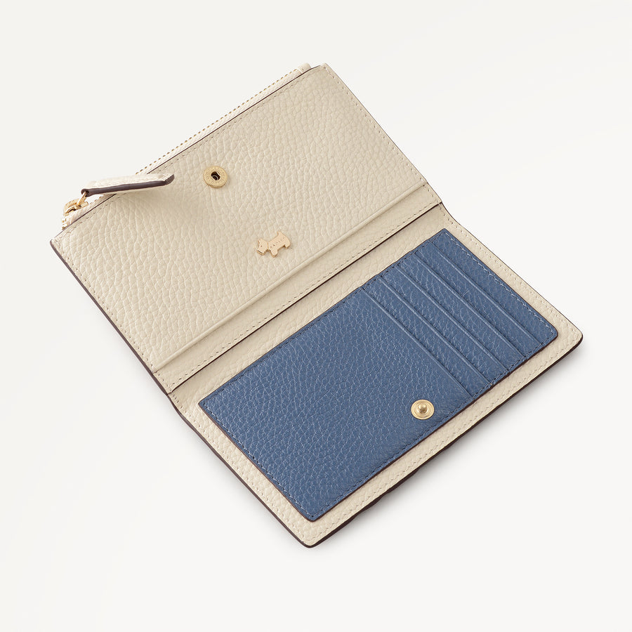 Among The Trees Medium Ziptop Wallet Salt - 113430