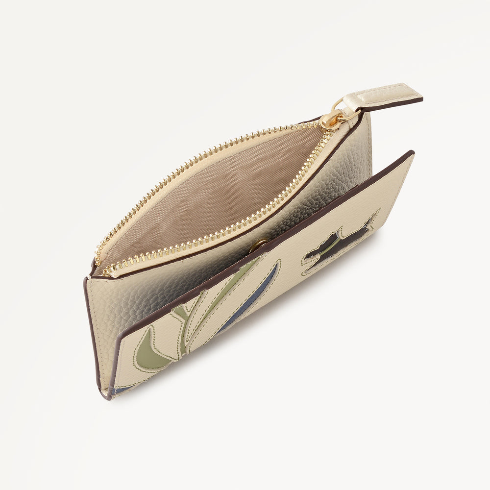 Among The Trees Medium Ziptop Wallet Salt - 113430