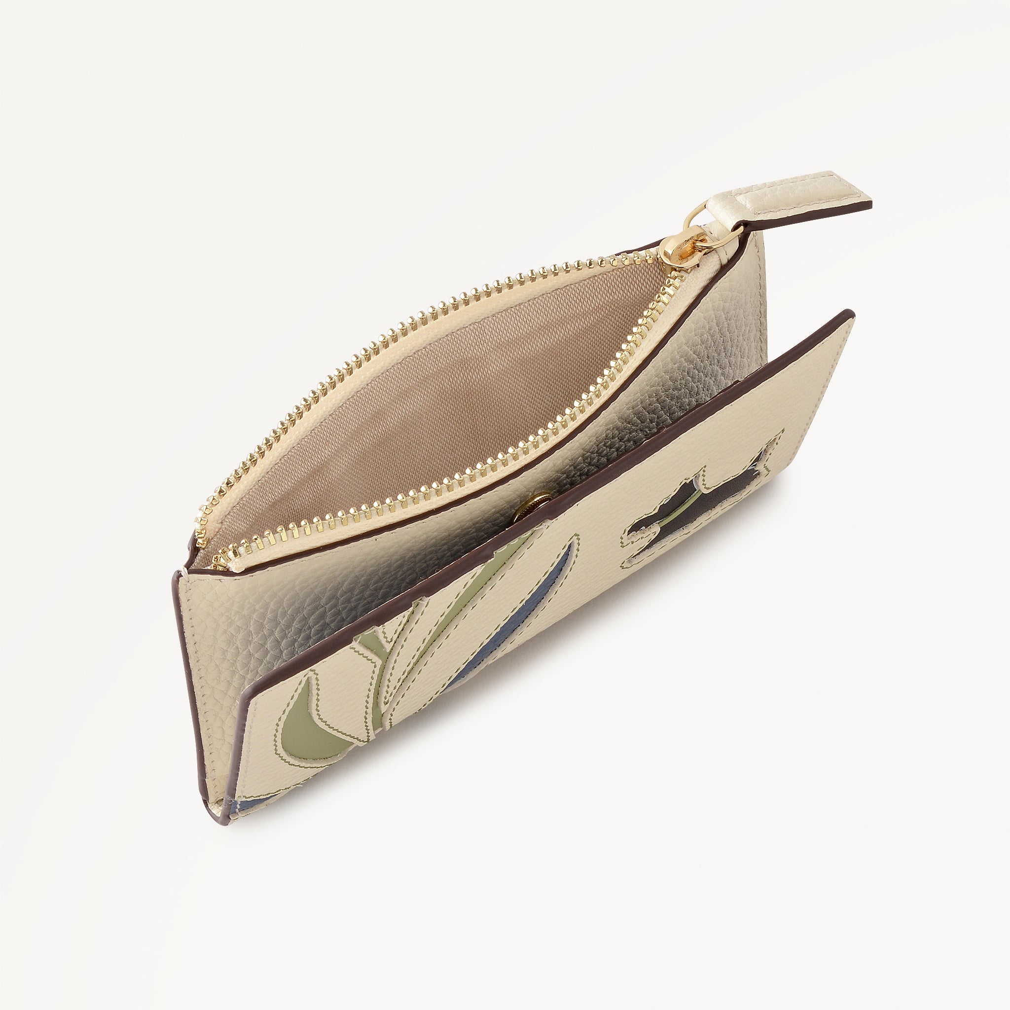 Among The Trees Medium Ziptop Wallet Salt - 113430