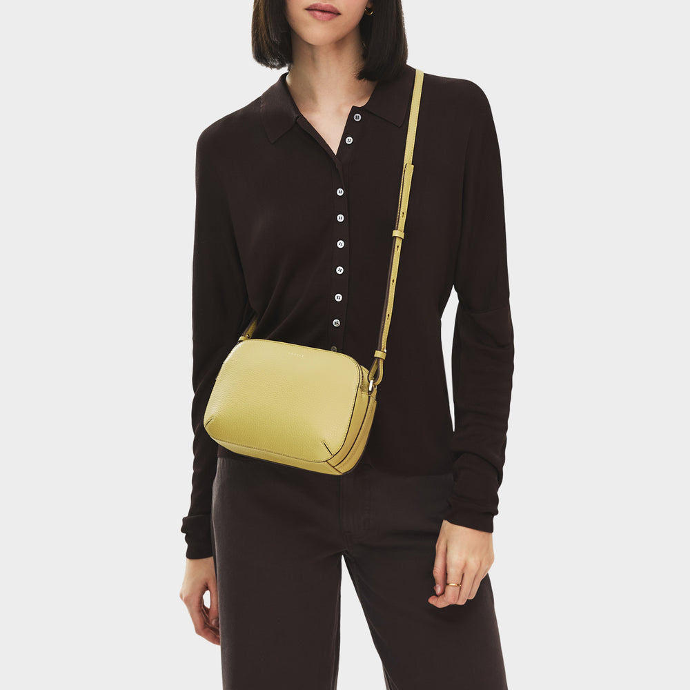 Dukes Place Medium Ziptop Cross Body Honeycomb - 113446