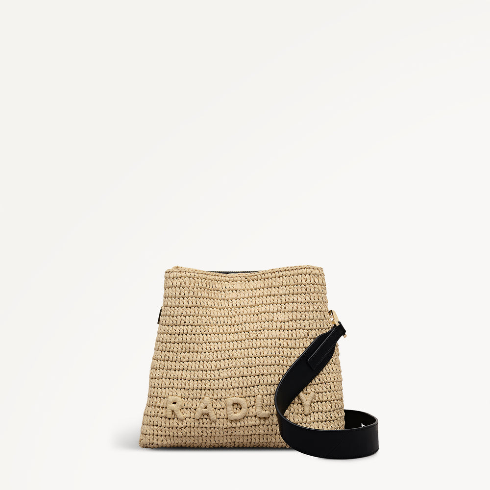 Dukes Place - Raffia Medium Compartment Cross Body - RHF30002
