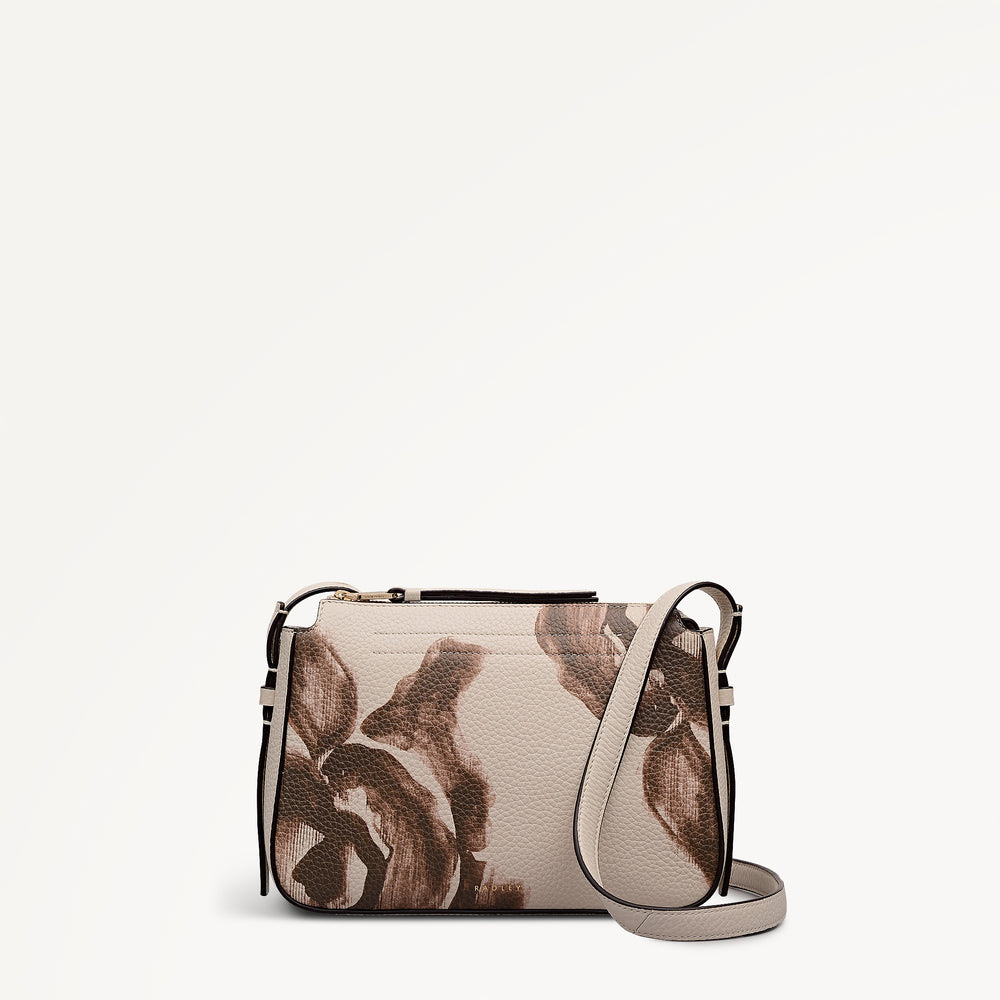 Oak Street -  Floral Small Ziptop Cross Body - RHF32011