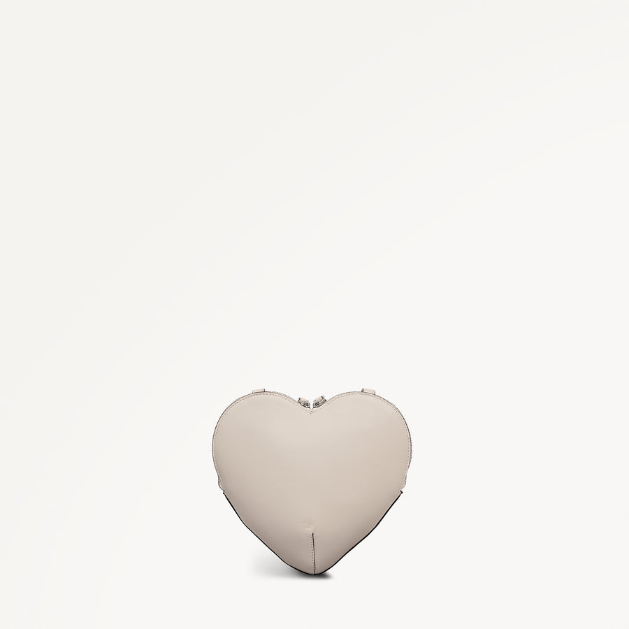 Heart Street Medium Ziptop Cross Body Salt -113459