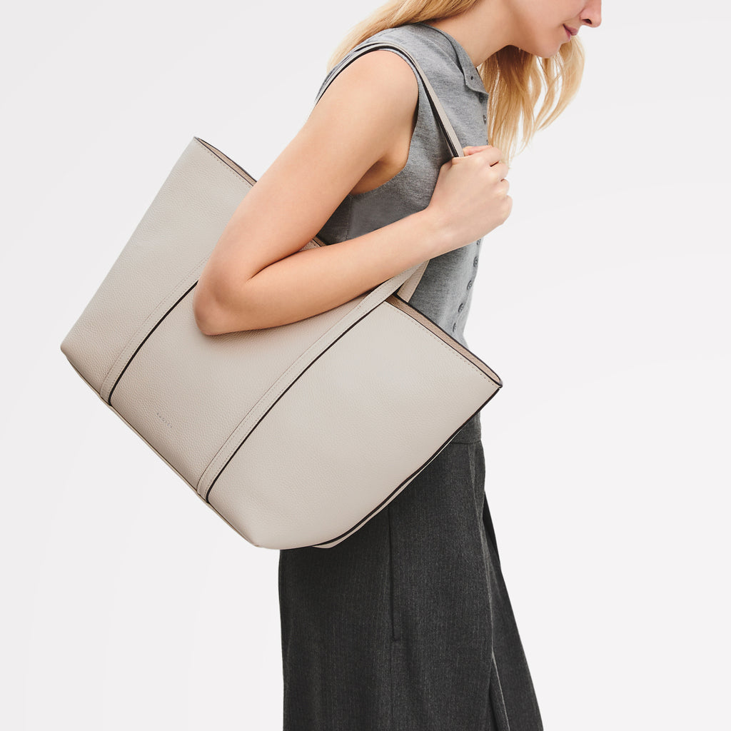 The Weekly Large Open Top Tote Salt - 113460