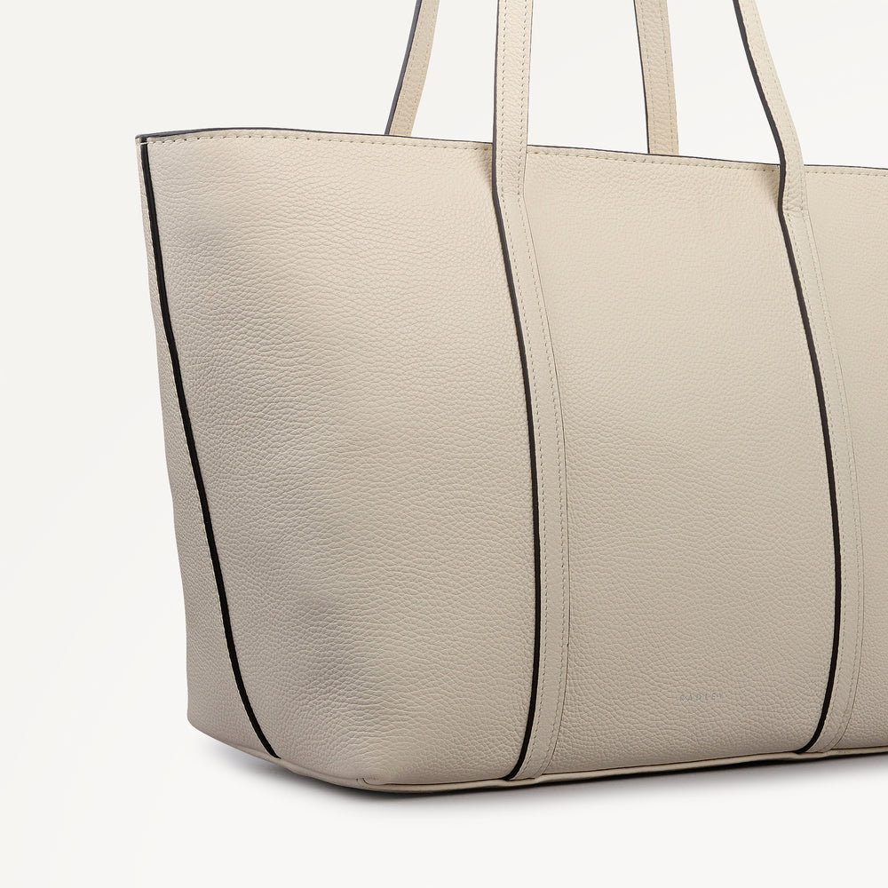 The Weekly Large Open Top Tote Salt - 113460