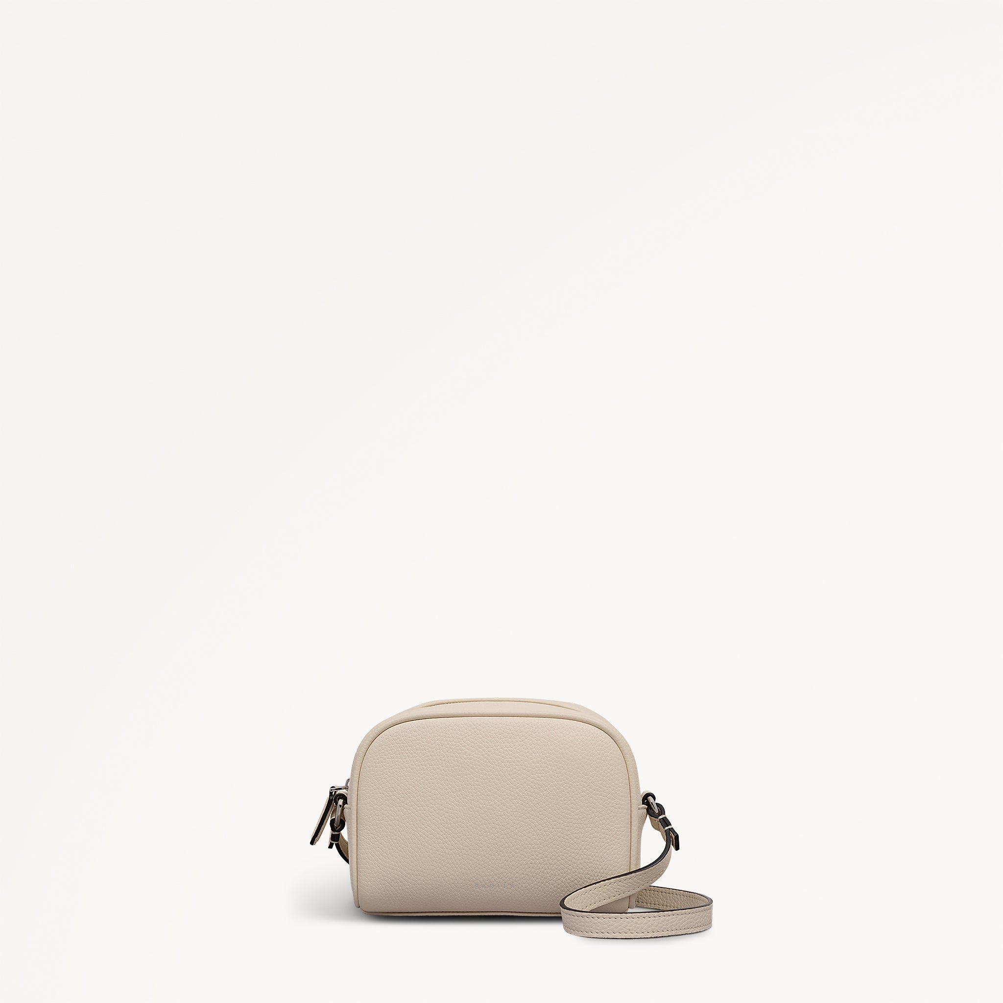 THE DAILY SMALL ZIP AROUND CROSS BODY SALT