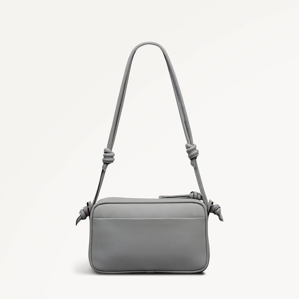 The Camden Small Ziptop Shoulder Steel - 113465