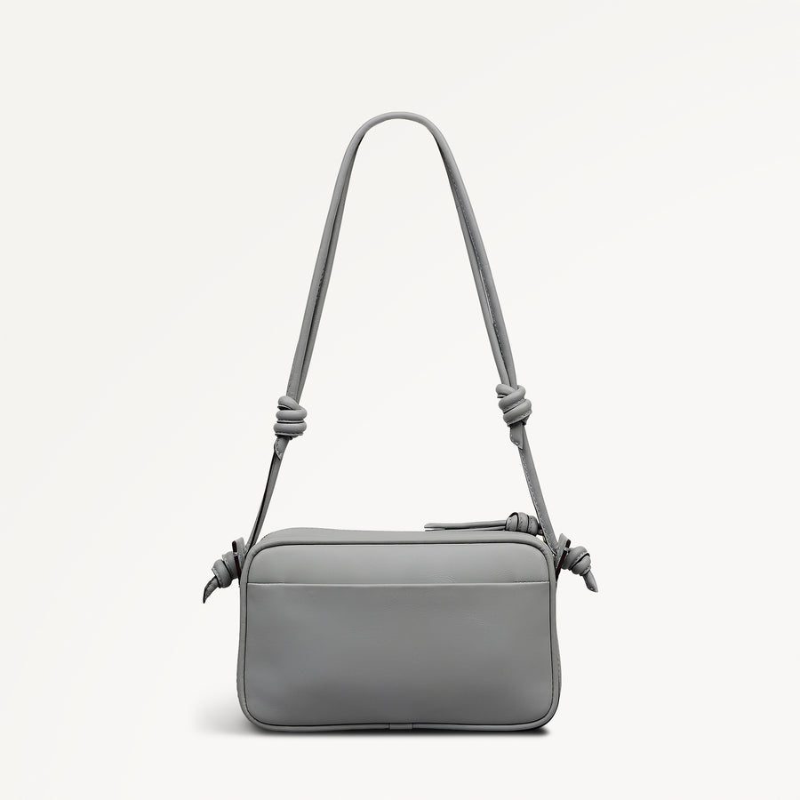 The Camden Small Ziptop Shoulder Steel - 113465