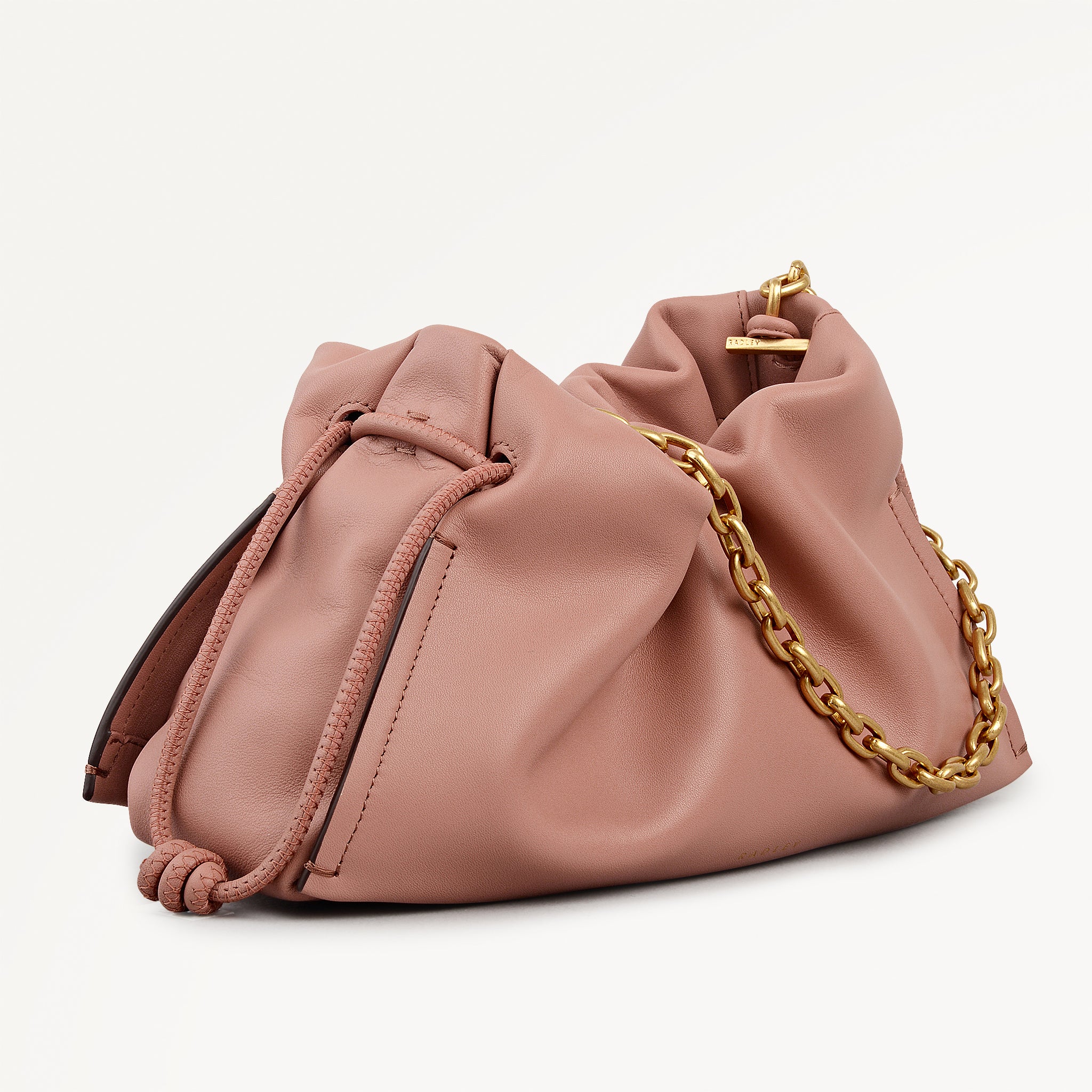 The Roxburgh Small Chain Clutch Carnation - 113468