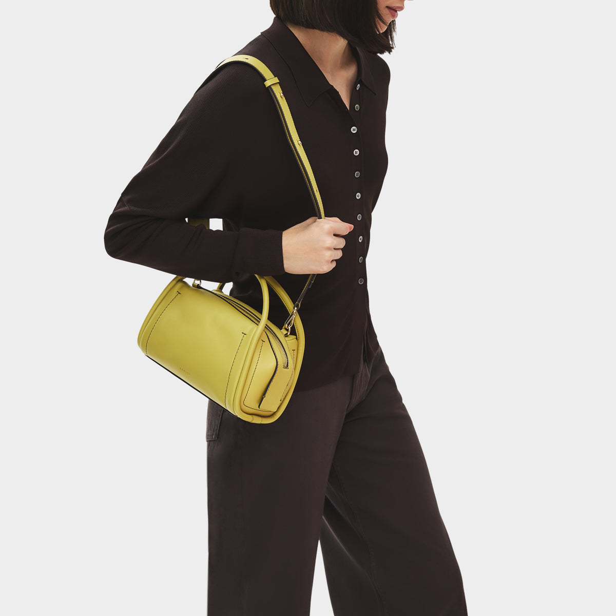 The Golborne Small Ziptop Grab Honeycomb - 113475