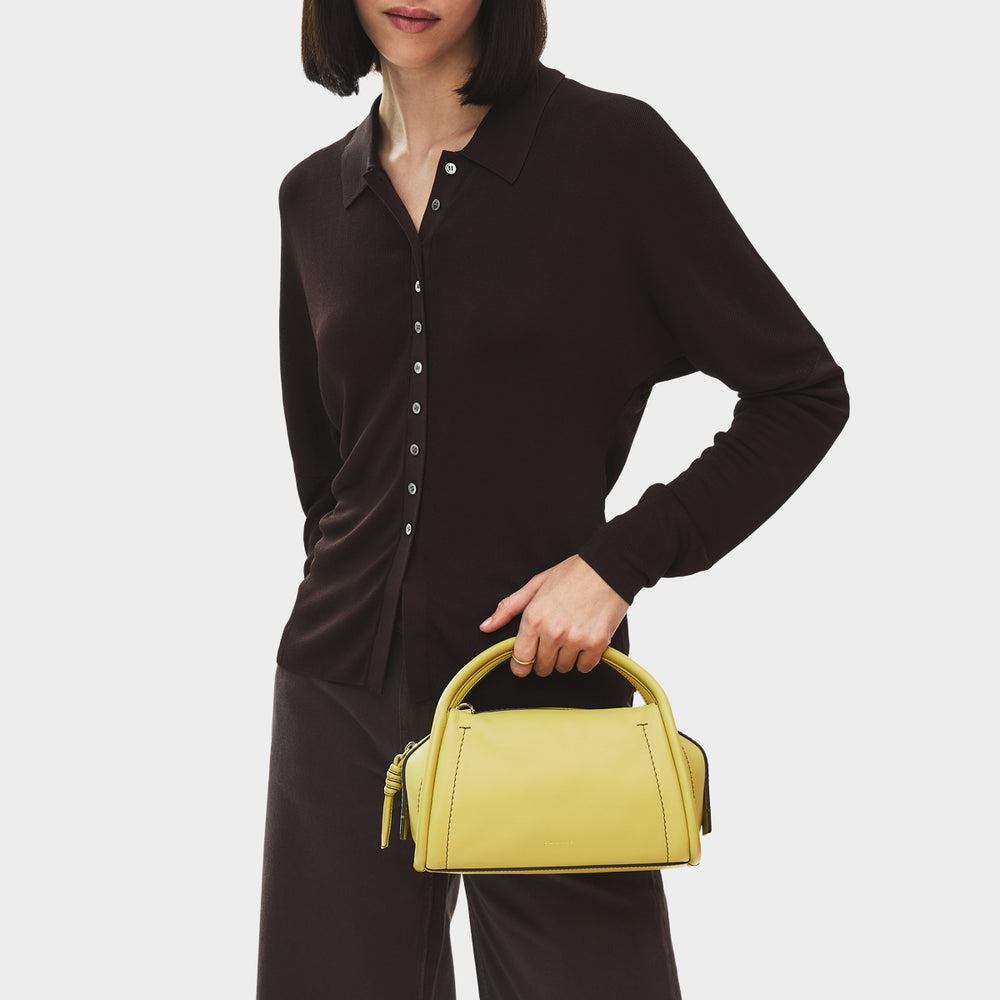 The Golborne Small Ziptop Grab Honeycomb - 113475