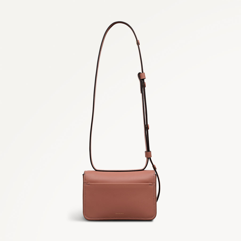The Belsize Mini Flapover Cross Body Carnation - 113478