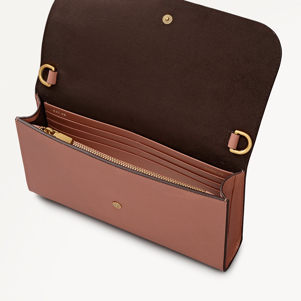 Lynton Road Wallet On Chain Carnation - 113480