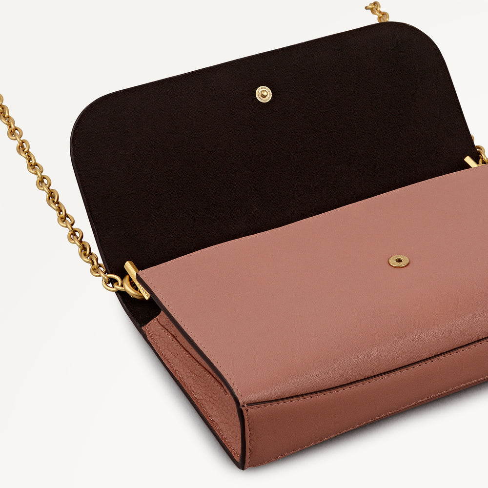 Lynton Road Wallet On Chain Carnation - 113480