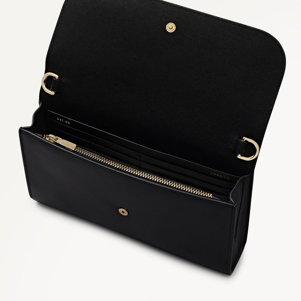 Lynton Road Wallet On Chain Black - 113481