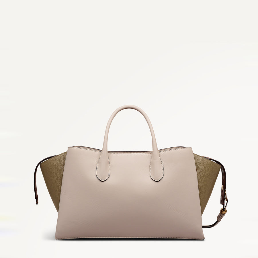 The Romilly Large Ziptop Grab Salt - 113489