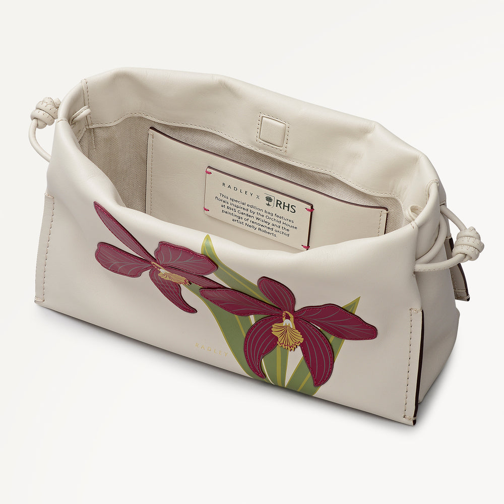 Tiggy Salt Rhs Salt Medium Drawstring Clutch Bag | RHS SS26 | Radley London