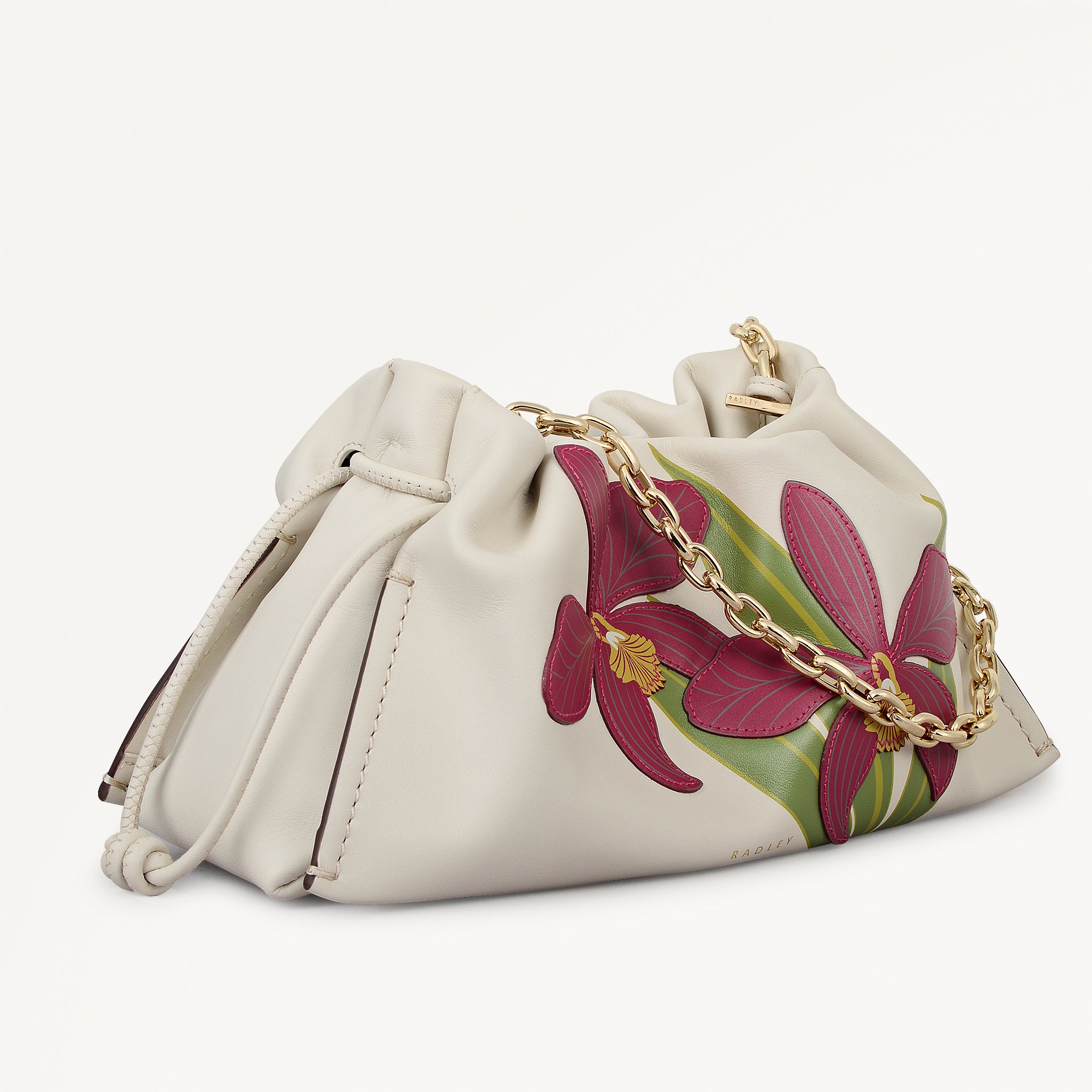 Salt Medium Drawstring Clutch Bag | RHS SS26 | Radley London