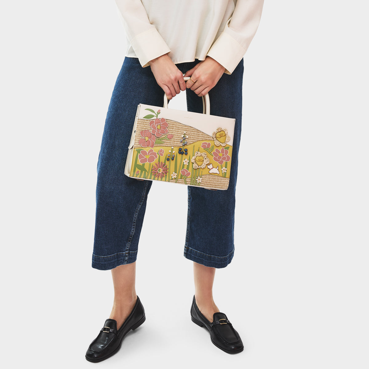 Salt Medium Ziptop Multiway Bag | Spring Blooms SS26 | Radley London