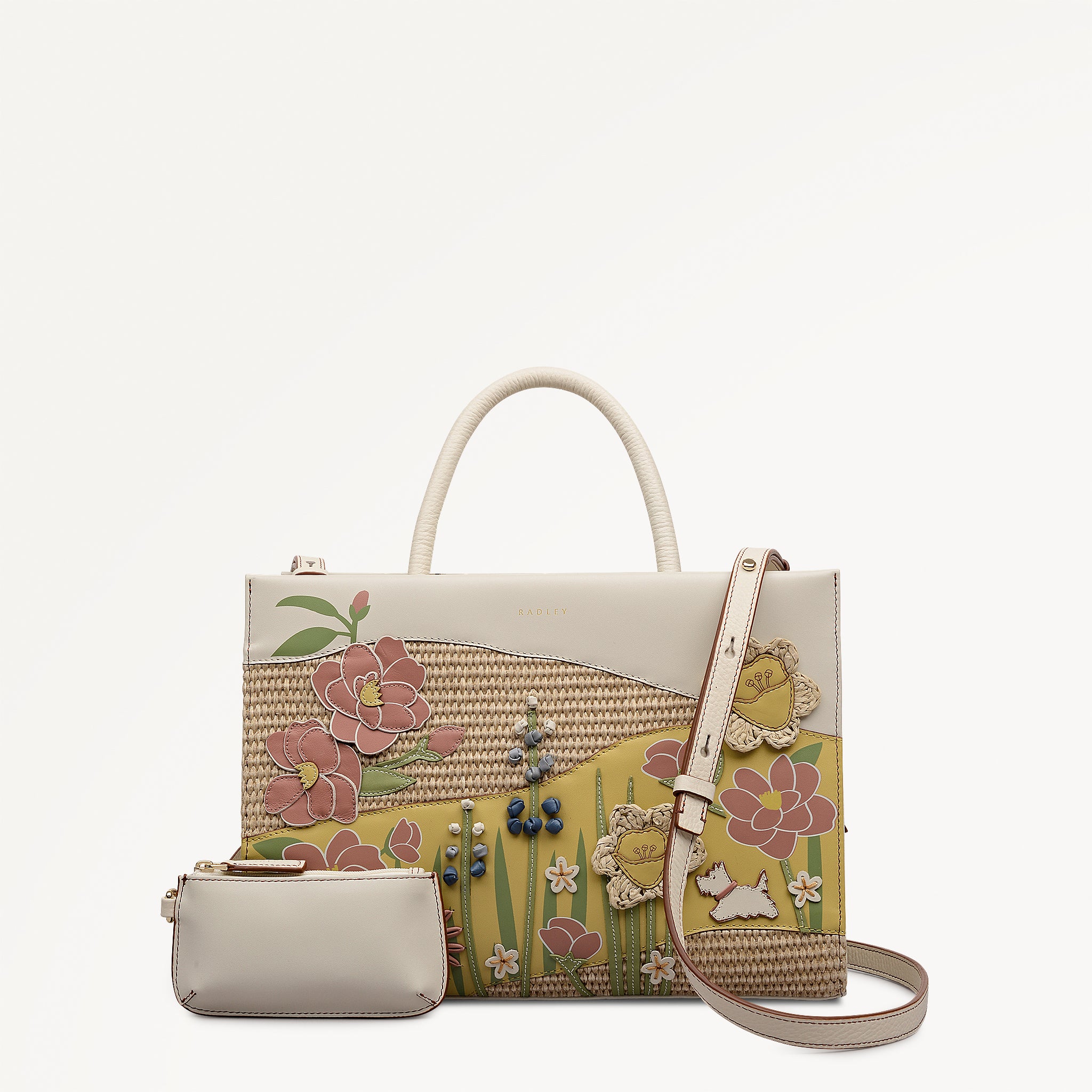 Salt Medium Ziptop Multiway Bag | Spring Blooms SS26 | Radley London