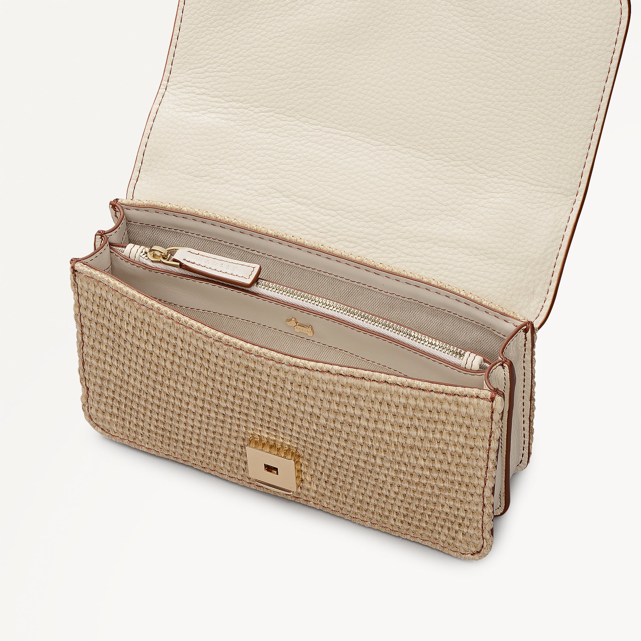 Spring Blooms Medium Flapover Cross Body Salt - 113503