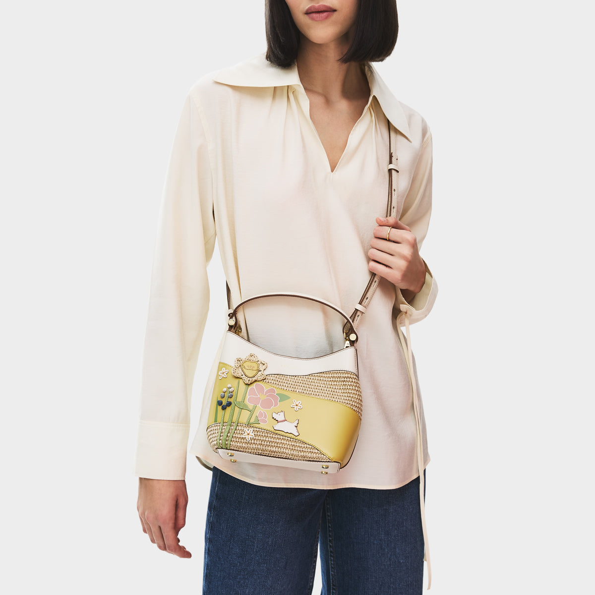 Salt Small Open Top Cross Body Bag | Spring Blooms SS26 | Radley