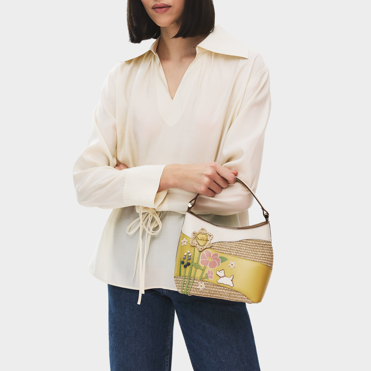 Salt Small Open Top Cross Body Bag | Spring Blooms SS26 | Radley