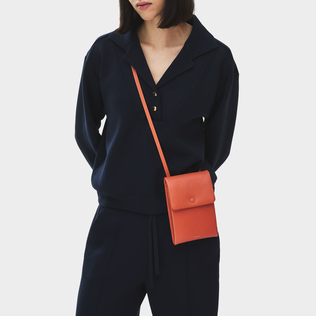 Mallow Street Medium  Phone Cross Body Terracotta - 113505