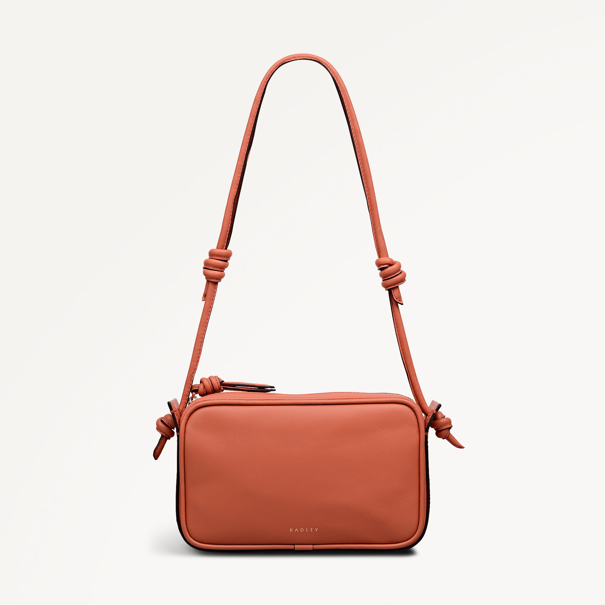 The Camden Small Ziptop Shoulder Terracotta - 113507