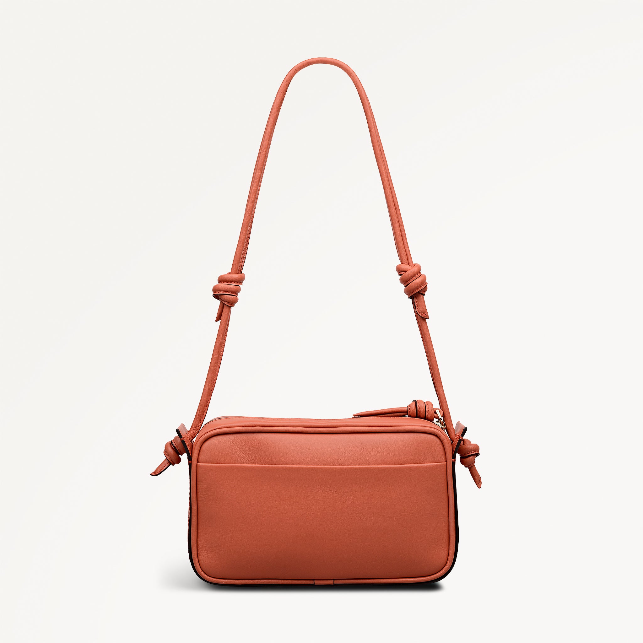 The Camden Small Ziptop Shoulder Terracotta - 113507