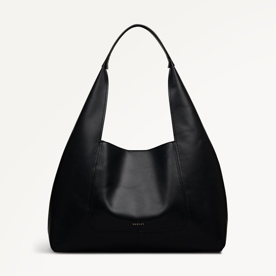 The Maudie Large Open Top Shoulder Black - 113515