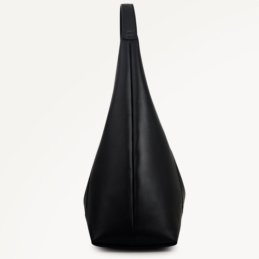 The Maudie Large Open Top Shoulder Black - 113515