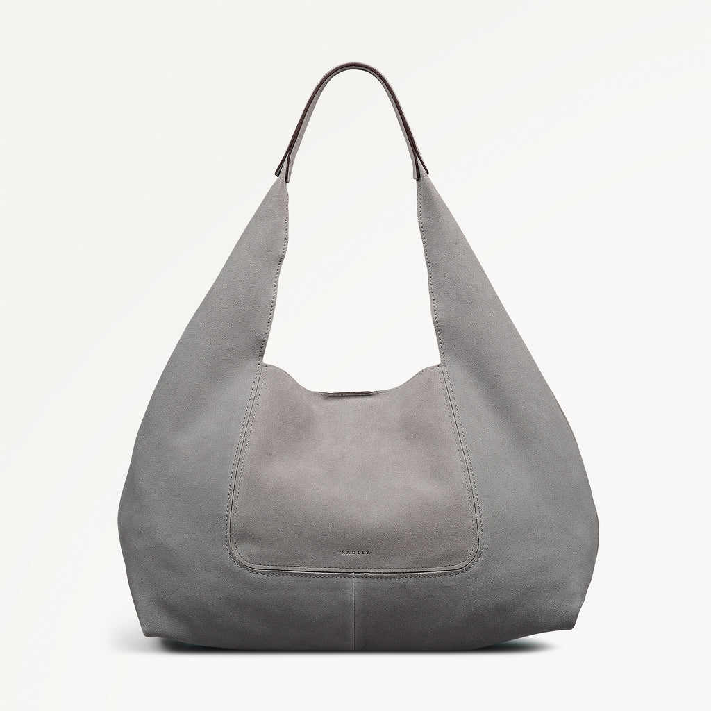 The Maudie Large Open Top Shoulder Steel - 113516